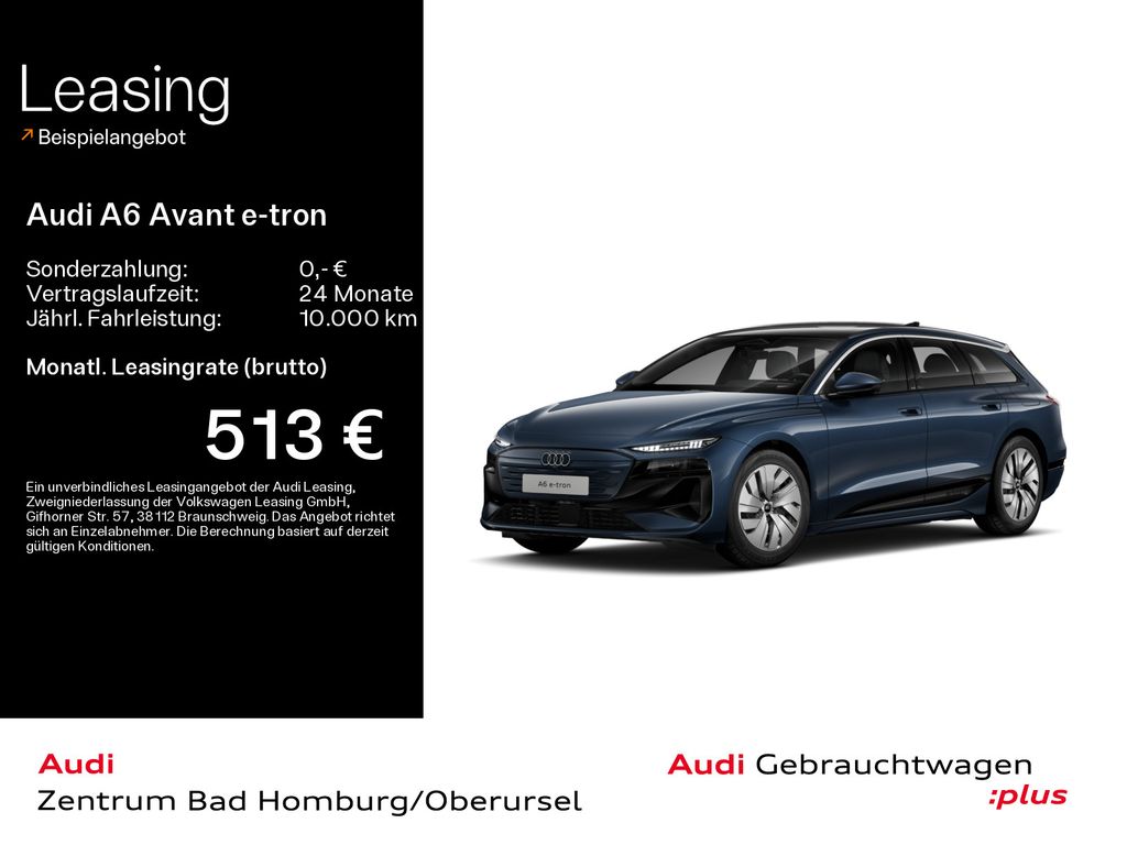 Audi A6 Avant e-tron qu*Air*B&O*AR-HUD*Pano*LED+*Virt