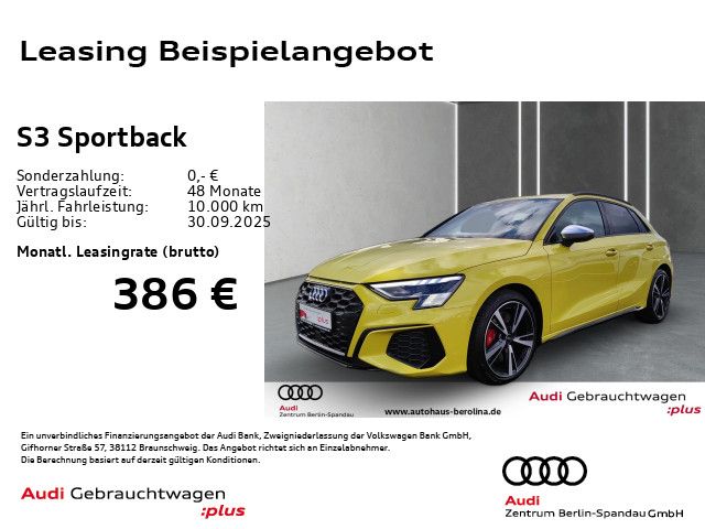Vorschaubild: AUDI S3 Sportback *MATRIX*NAV+*Opt.-Schwarz*Virt.C+* (Fahrzeug-Nr. )