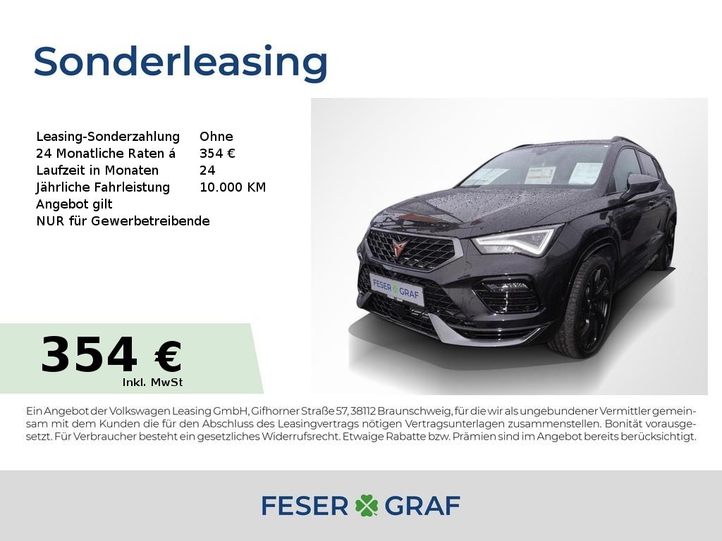 Cupra Ateca VZ 2.0 TSI Tribe Edition 4D DSG 360° Pano