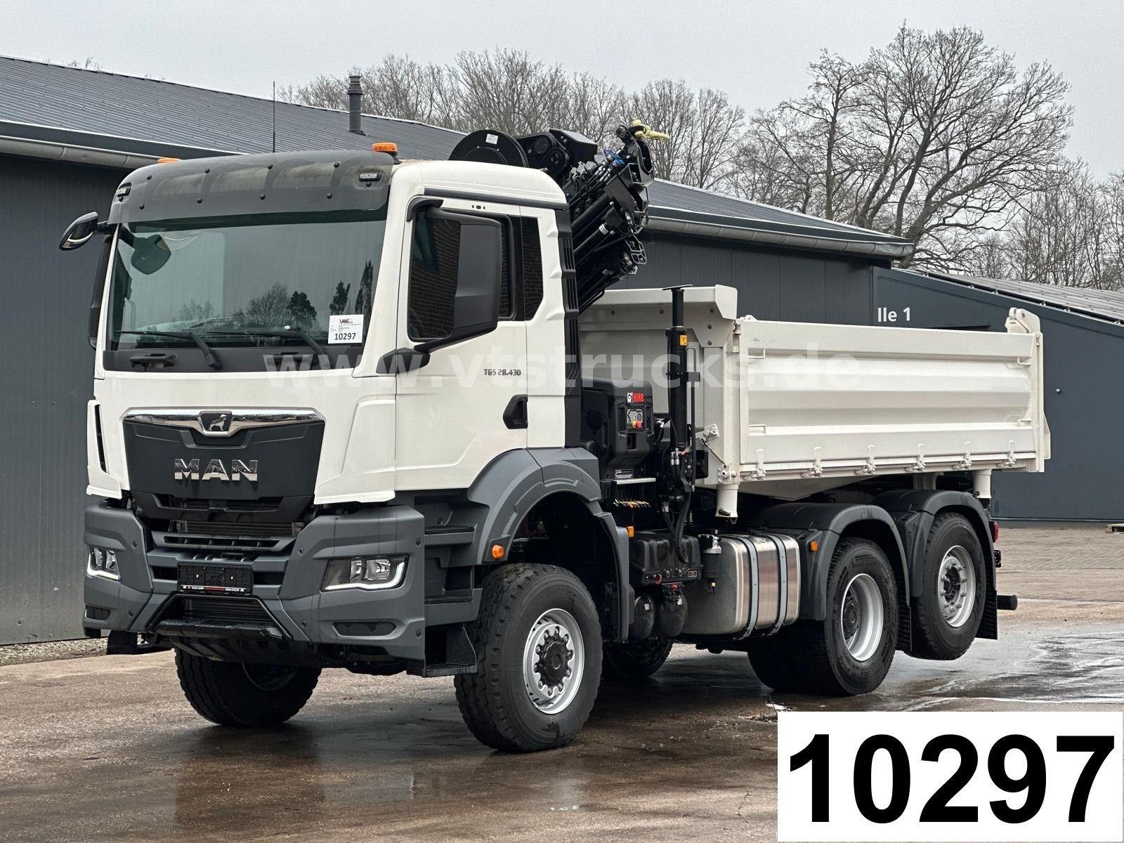 MAN TGS 28.430 6x4-4,DSK, HIAB Ladekran *NEU*