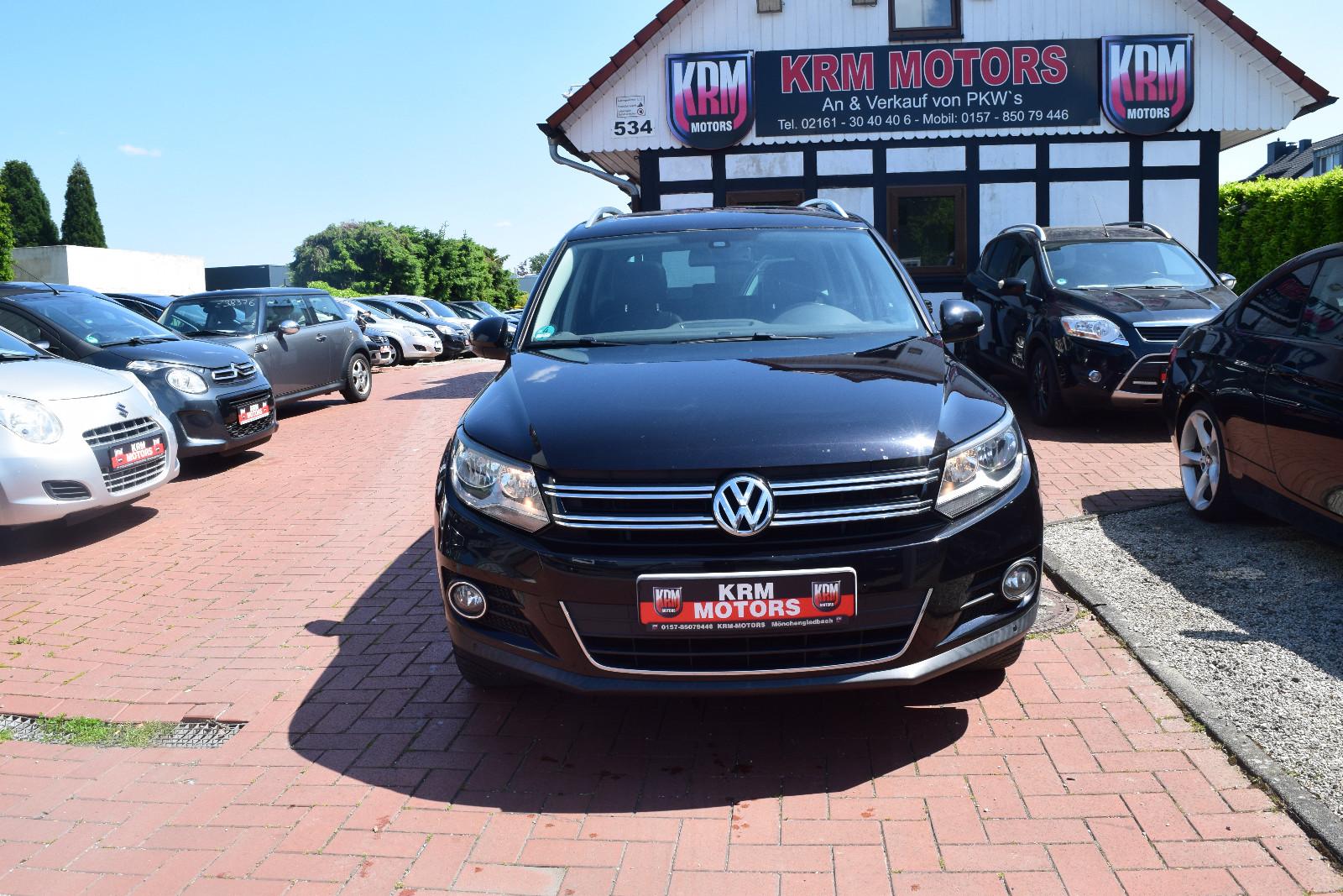 Volkswagen Tiguan TÜV/AU NEU, VOLLLEDER, PANORAMADACH, 4X4