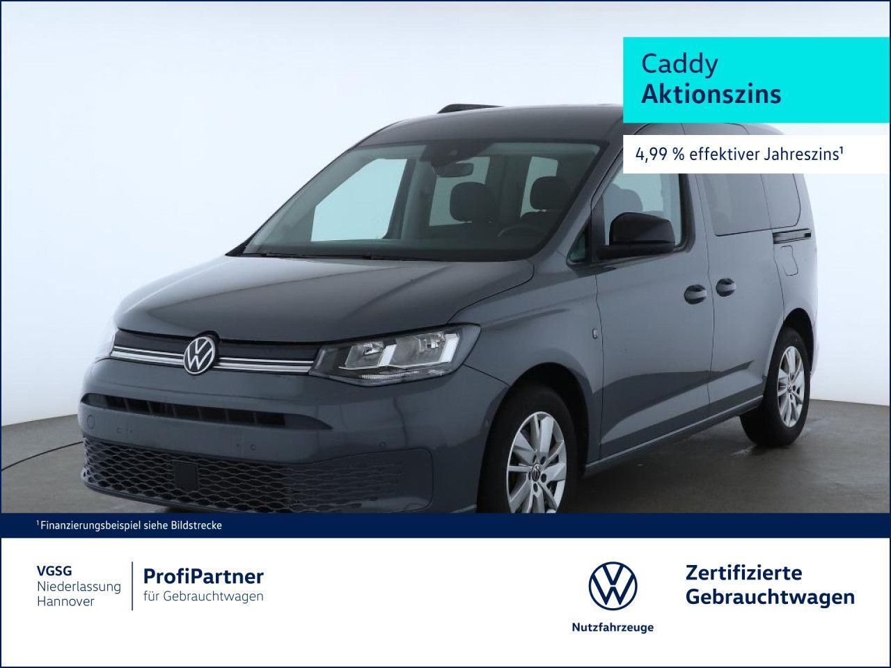 Volkswagen Caddy Life RearView Cool+Sound Vorb.AHK ACC