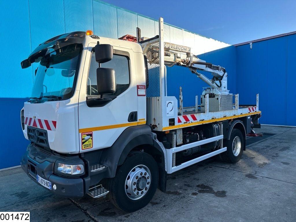 Renault D 16 280 4x4, EURO 6, steel suspension, drilling