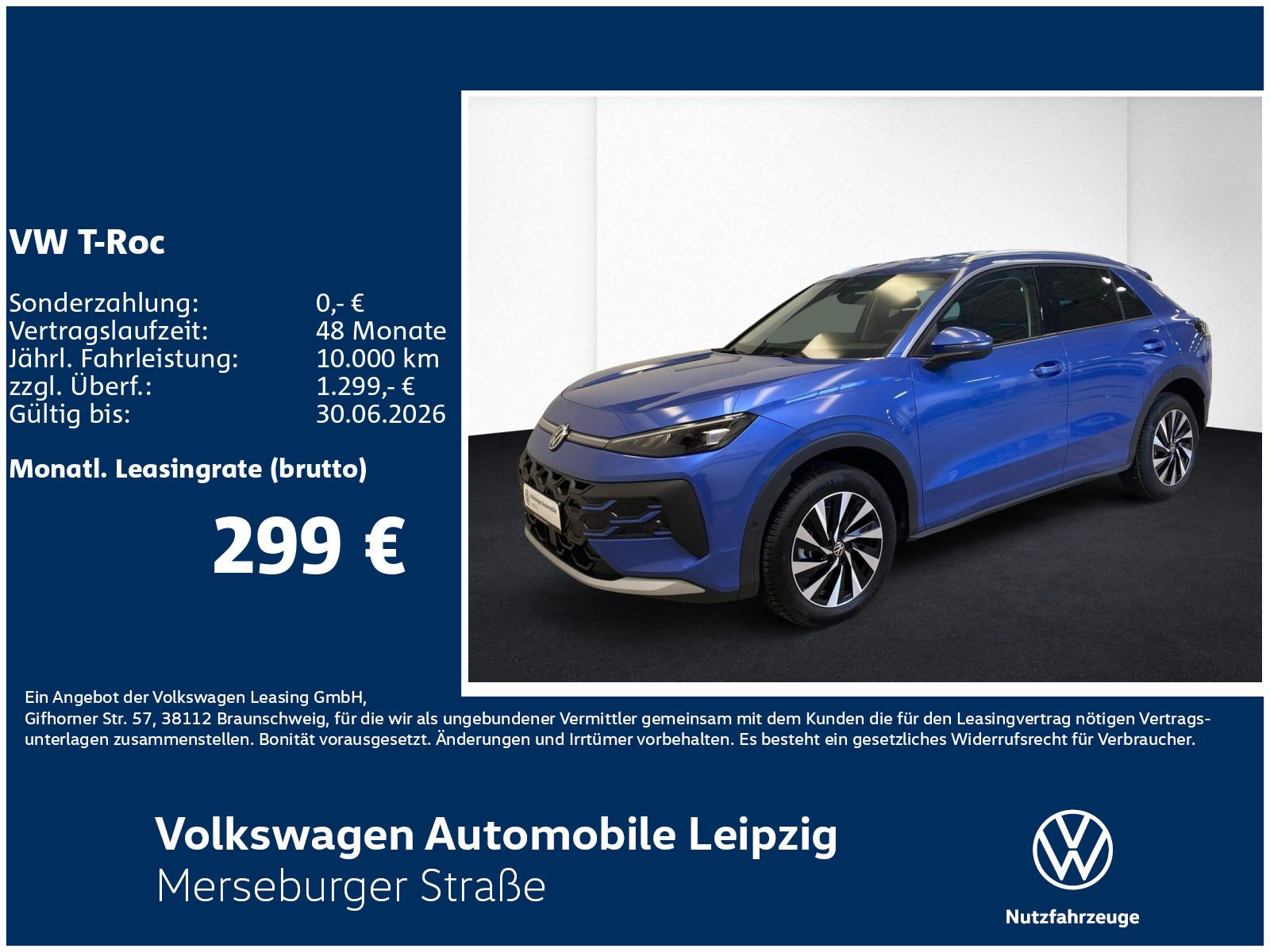 Volkswagen T-Roc Style 1.5 eTSI 110 kW Preisvorteil 9059 €
