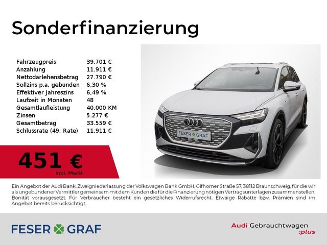 Audi Q4 50 e-tron qu S Line Int Pano,Navi,Matrix,Lede