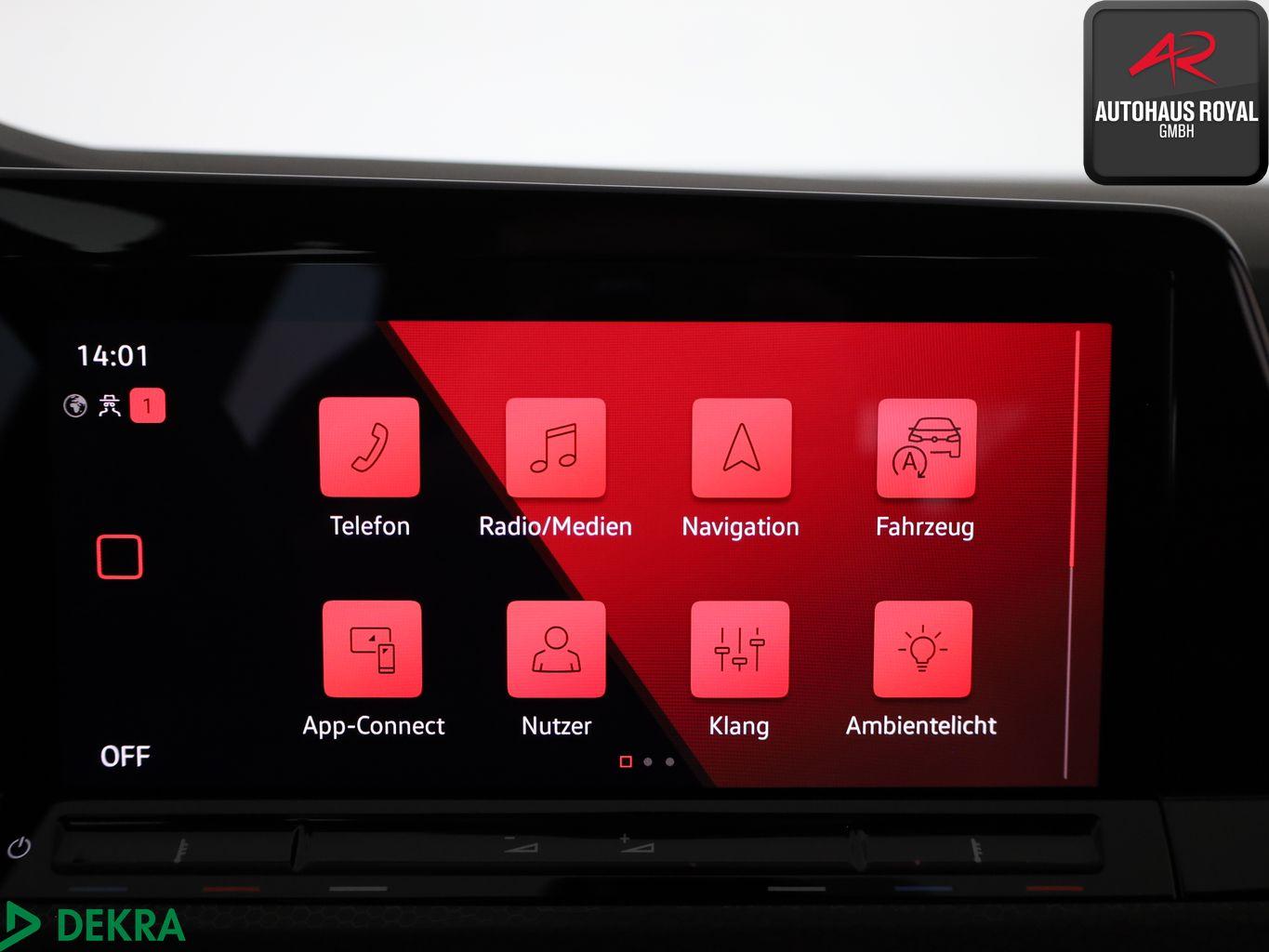 Volkswagen Golf VIII 2.0 TSI GTI CARPLAY,SPURHALTE,1.HAND, миниатюра 19