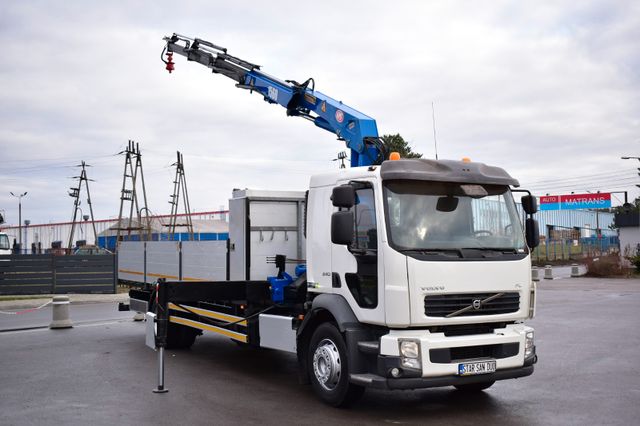 Volvo FE 280 4x2 HMF 1560 K3 kran Rotator CRAN