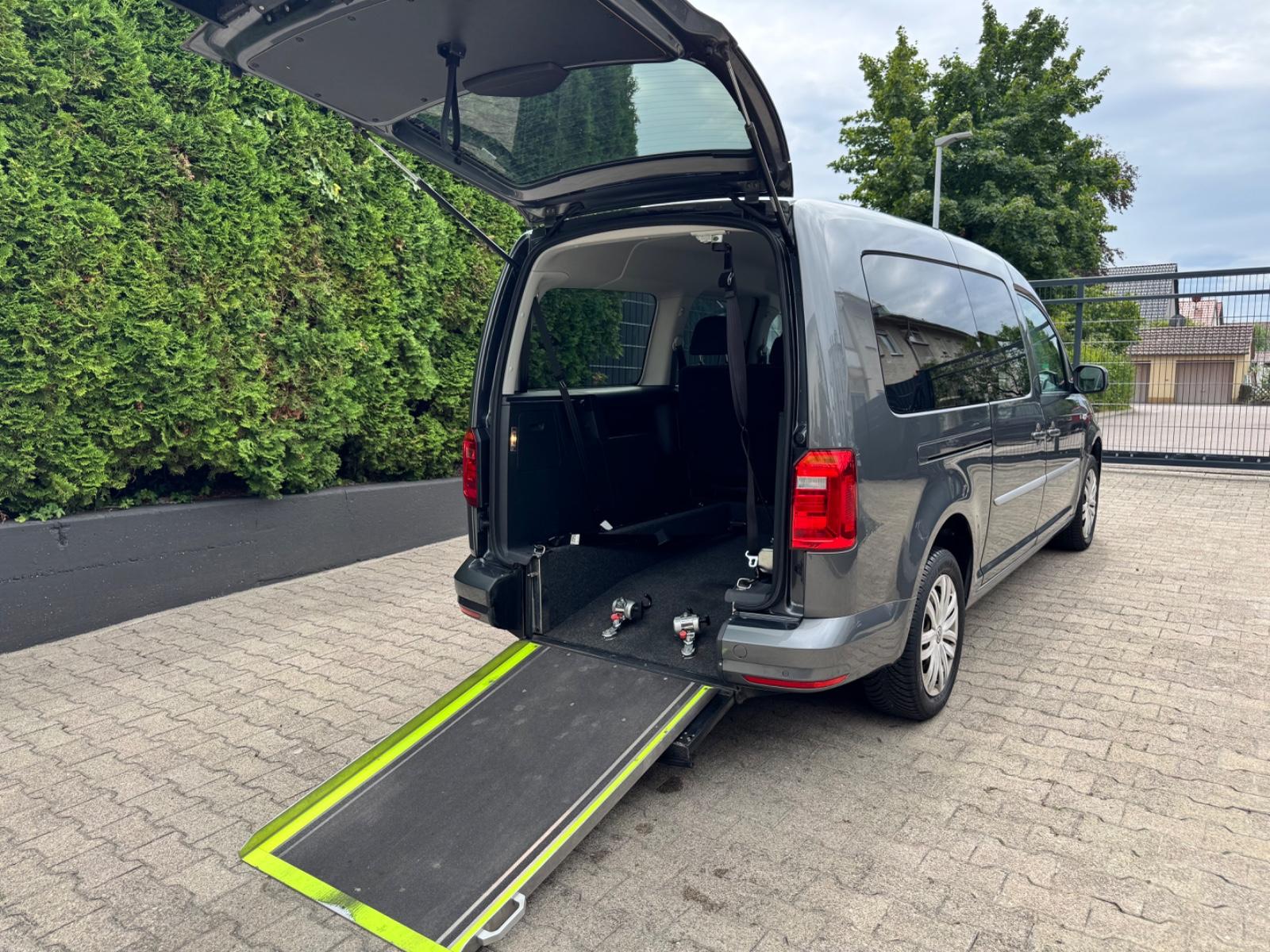 Volkswagen Caddy 2.0 TDI Maxi ROLLSTUHLRAMPE BEHINDERTER