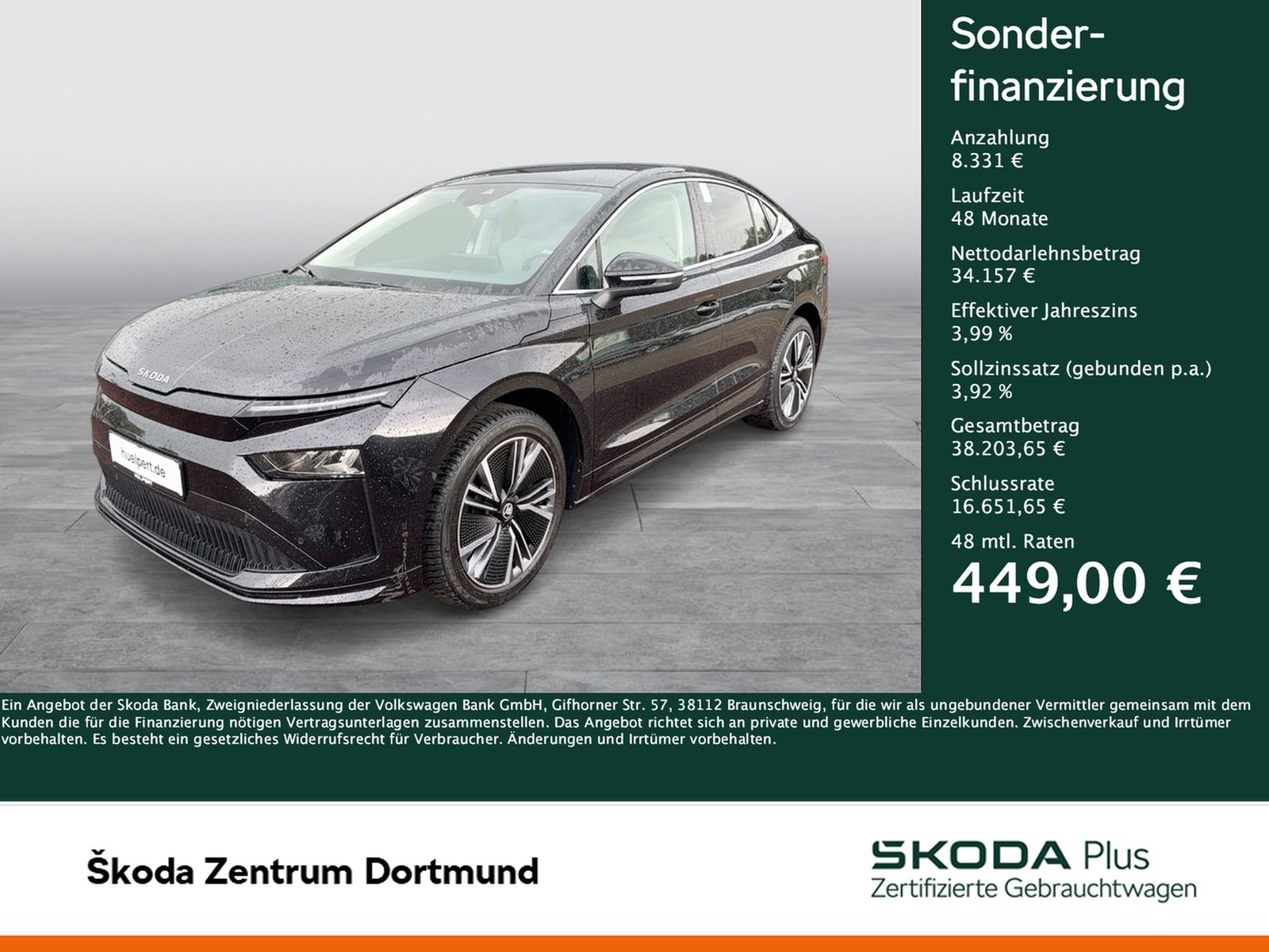 Skoda Enyaq Coupé 85 LOFT WÄRMEPUMPE PANO AHK CAM LM20