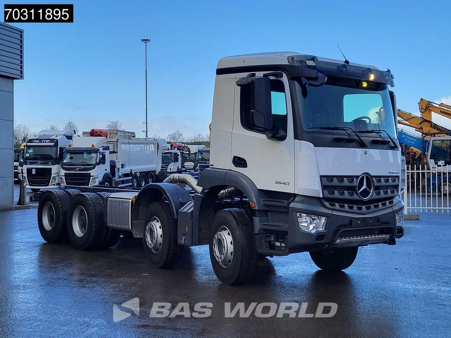 Mercedes-Benz Arocs 3540 8X4 NEW Chassis! Steelsuspension Big-
