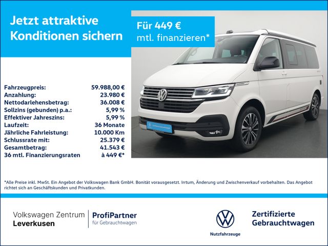 Volkswagen T6.1 California Beach Edition 4M NAVI AHK ACC