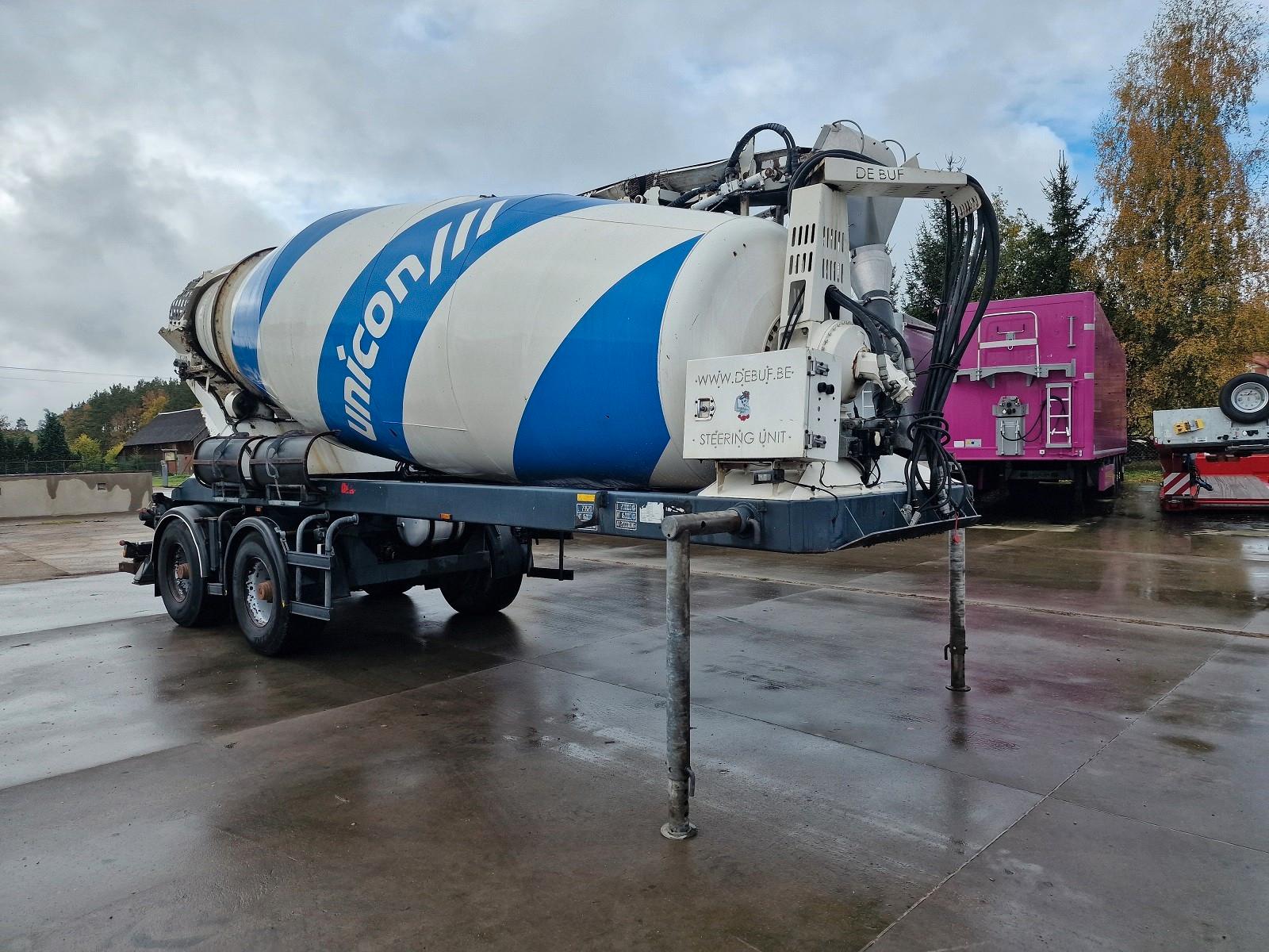 Other DE BUF Beton Mixer Trailer 12m3