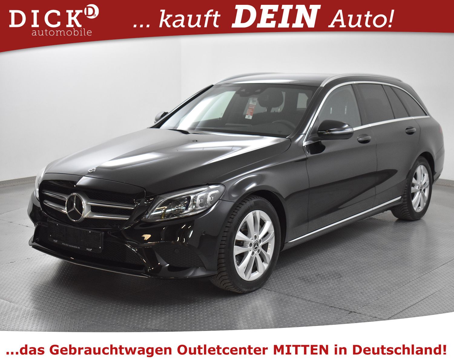 MERCEDES-BENZ C 200d T 9G 2X Avantg NAVI+KAM+LEDER+SHZ+MULTIBE - Image 4