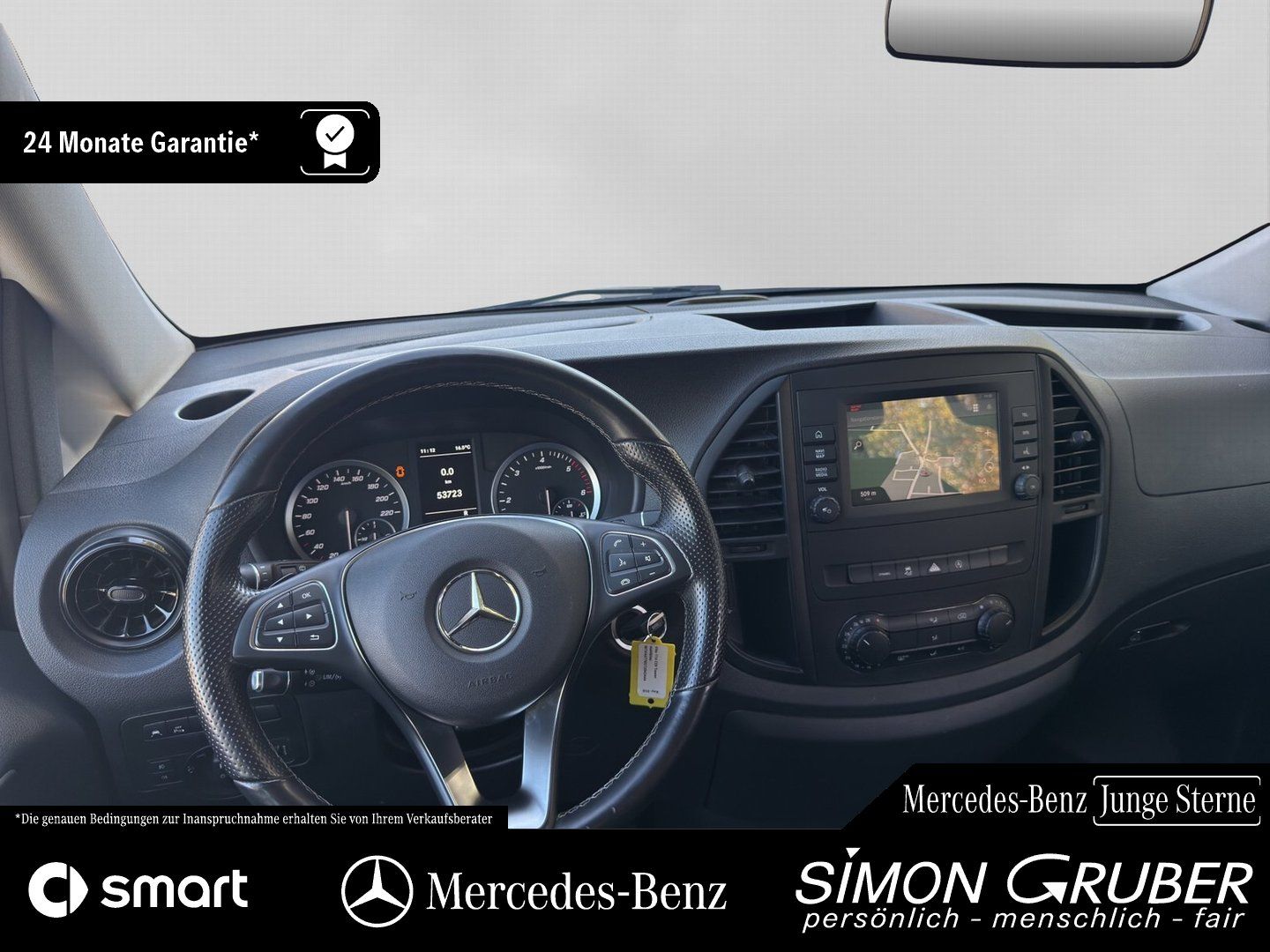 Fahrzeugabbildung Mercedes-Benz Vito 114 Tourer extralang Navi Kamera 8 Sitzer