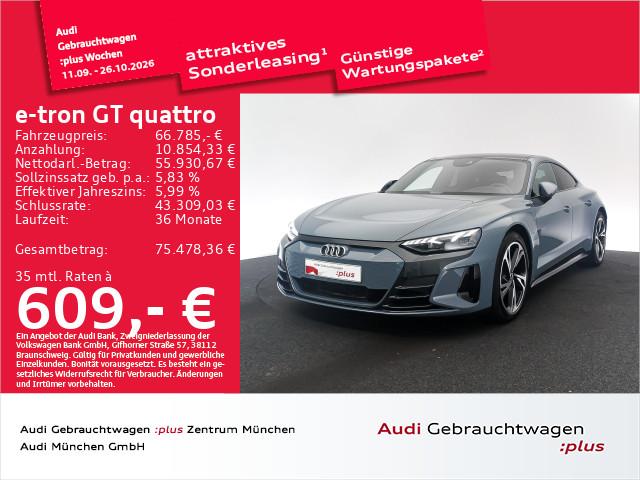Audi e-tron GT qu. Pano/ACC/Virtual/Navi+