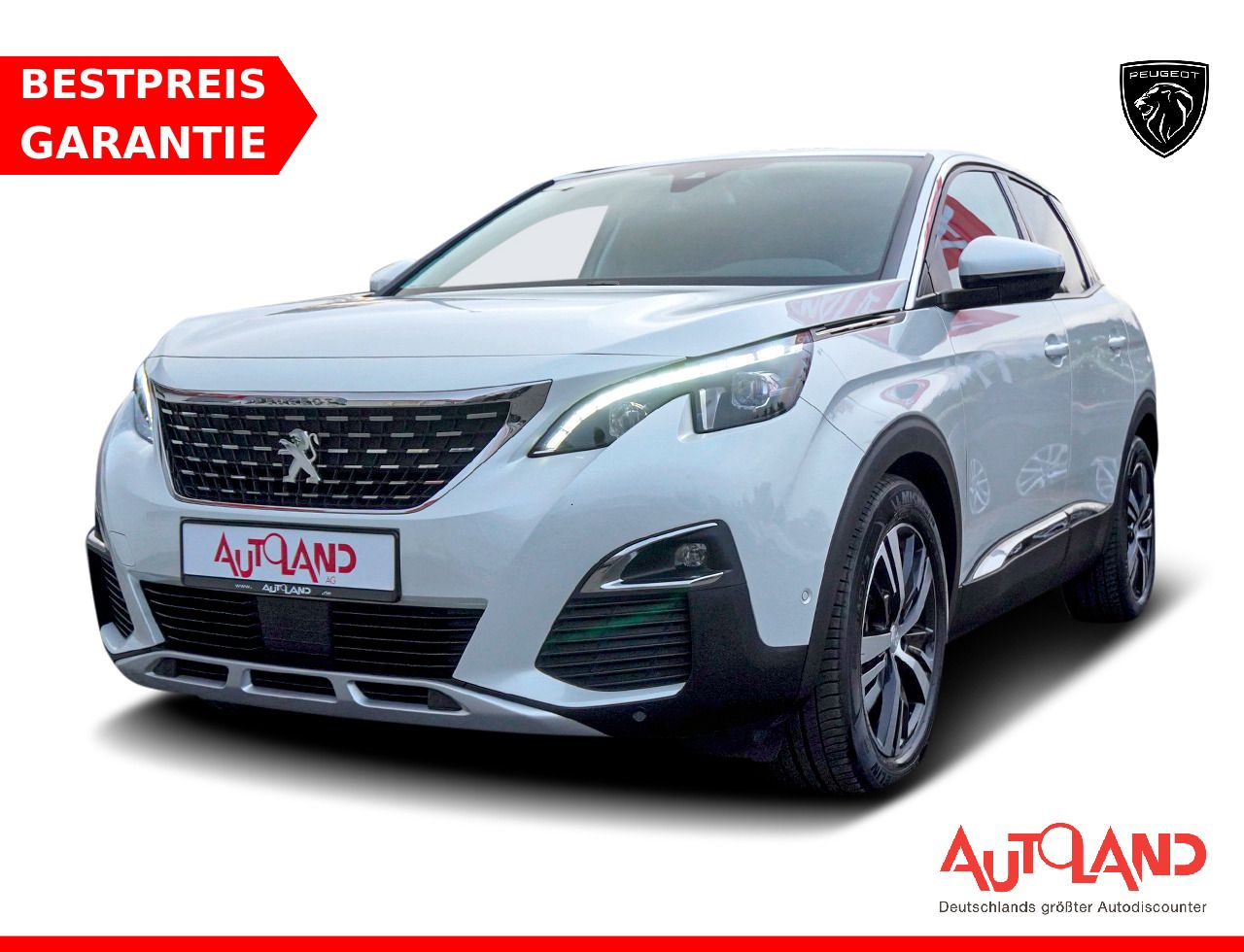 Peugeot 3008 1.6 Allure LED Navi Totwinkel AHK Bluetooth