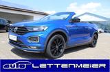 Volkswagen T-Roc Cabriolet 1,5 TSI DSG R-Line AHK*LED*KAM - mit Benzin-Antrieb: Blau, Teilleder, Cabrio