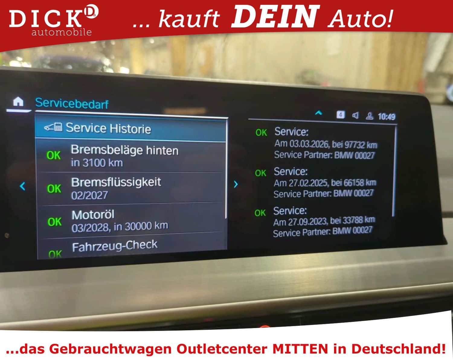 Fahrzeugabbildung BMW X3 xDr 30e M SPORT/LASER/NAVI/DAB/SHZ/AHK/8Fa