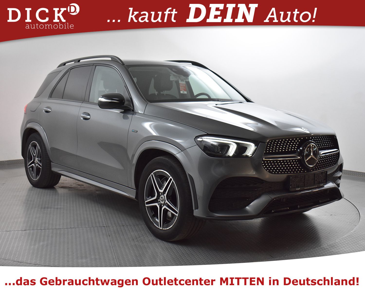Fahrzeugabbildung Mercedes-Benz GLE350de 2X AMG Line LUFT+NIGHT+STDHZ+KAM+ACC+20