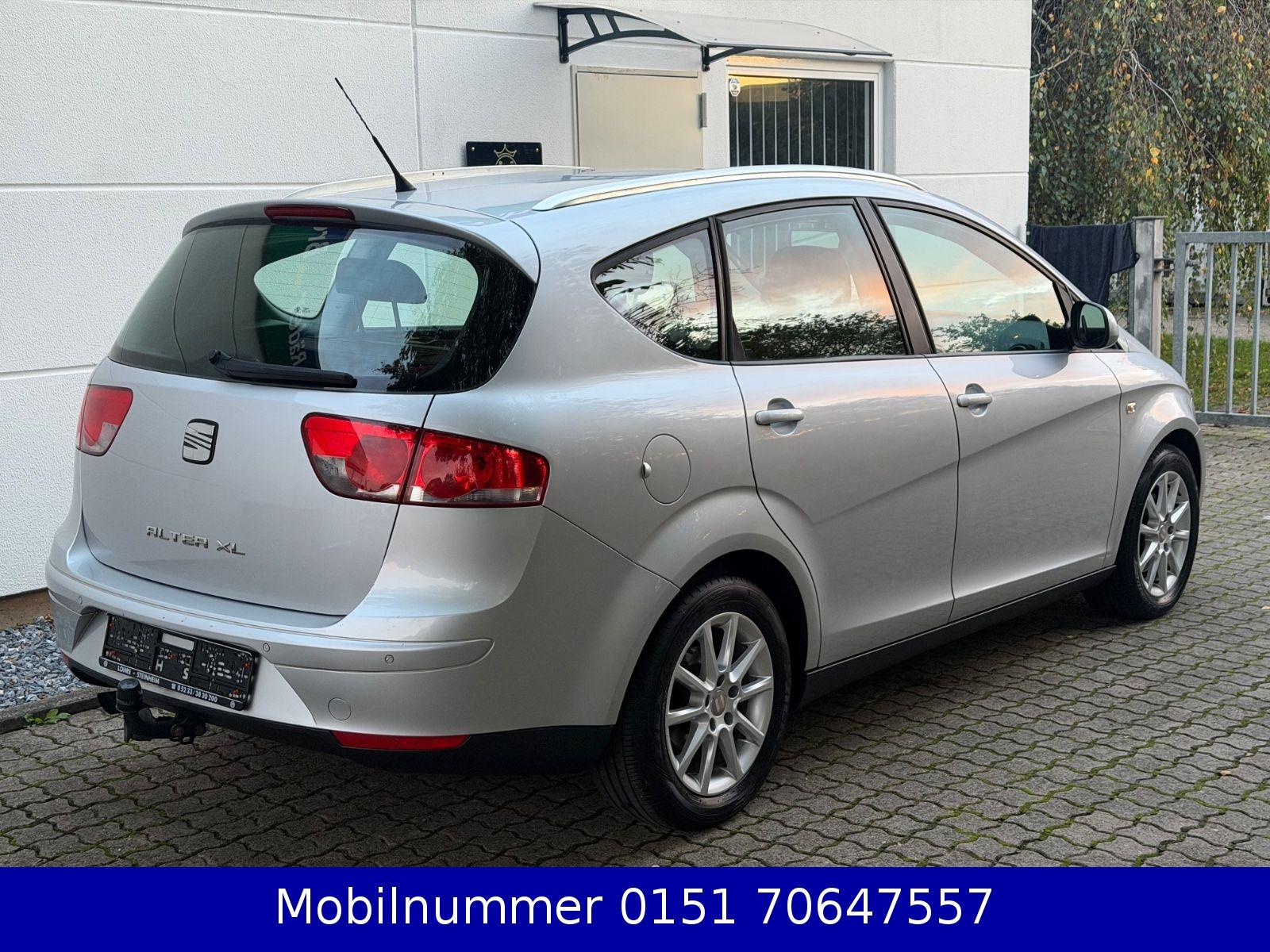 Seat Altea XL 2011 — engine 1.598 cm³, 105 HP (77kW)