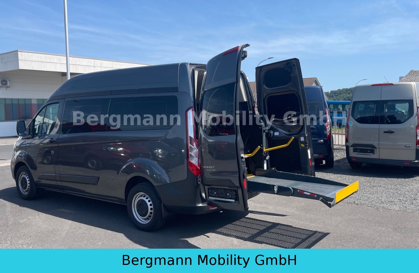 Ford Transit Custom Behindertengerecht Liege Hochdach