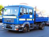 MAN TGL 8.210 3Seiten-Meiller Kipper DoKa 2xAHK - MAN 210 tgl 8