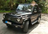 Mercedes-Benz G 350    s c h ö n     Cabrio   schwarz - Mercedes-Benz G-Class mit Diesel-Antrieb: Cabrio