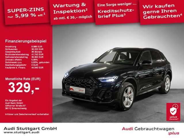 Audi Q5 40 TDI qu edition one S line Matrix Pano Hup