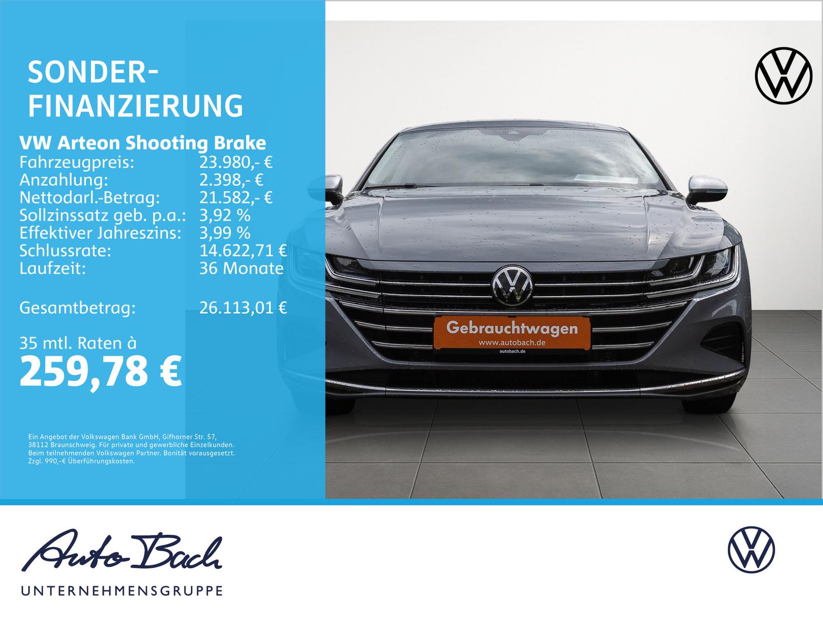 Volkswagen Arteon Shooting Brake 2.0 TSI DSG Navi LED ACC, миниатюра 21