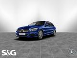 Mercedes-Benz C 250 T TOTWINKEL+DISTRONIC+KAMERA+MEMORY+17" - Mercedes-Benz C-Klasse: Blau