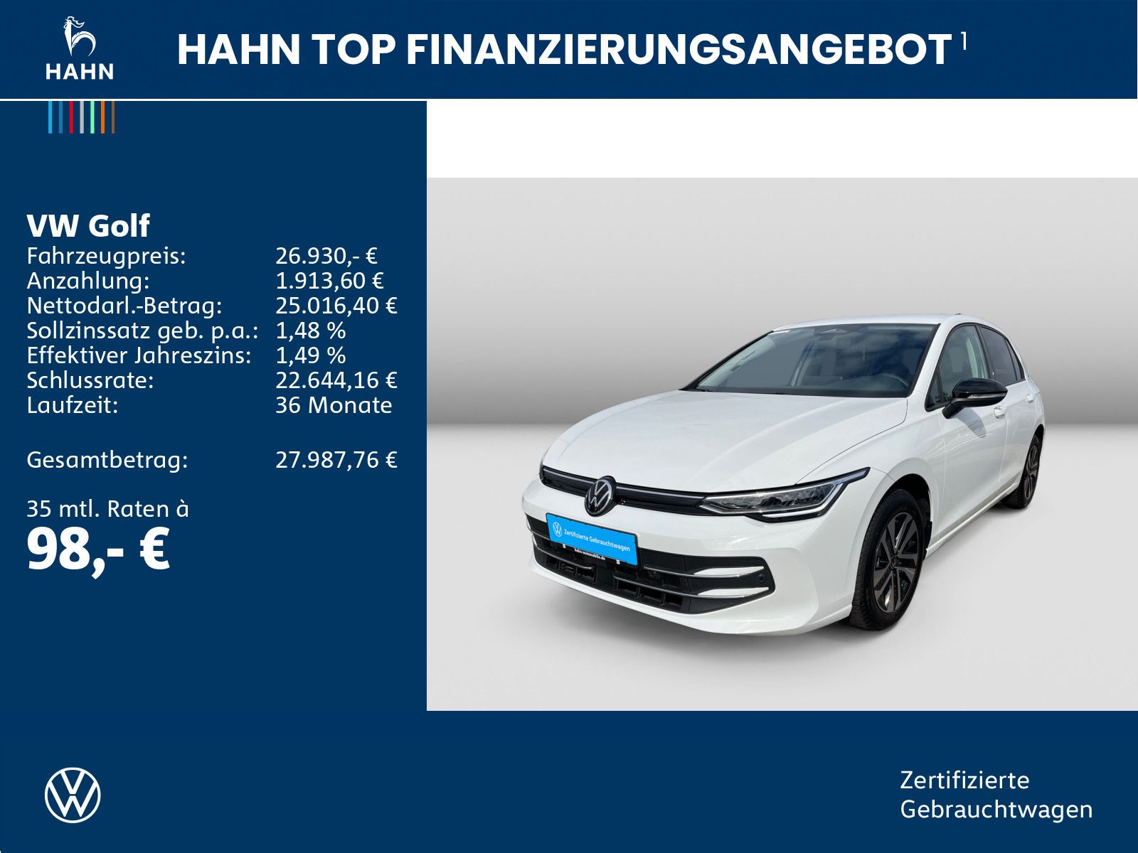 Volkswagen Golf 1.5eTSI DSG Energy AHK Standhz Navi Cam LED foto 2