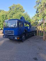 MAN LKW mit 24m-Kran Funk-Jip, Winde wenig Kilometer