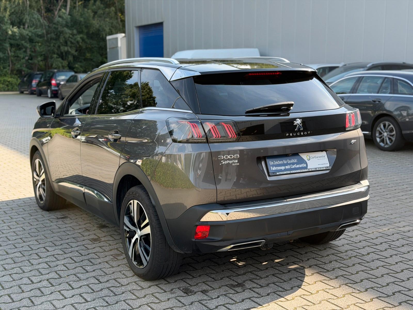 Peugeot 3008 GT Garantie*Pano*1.Hand*180°Keyless*Navi*