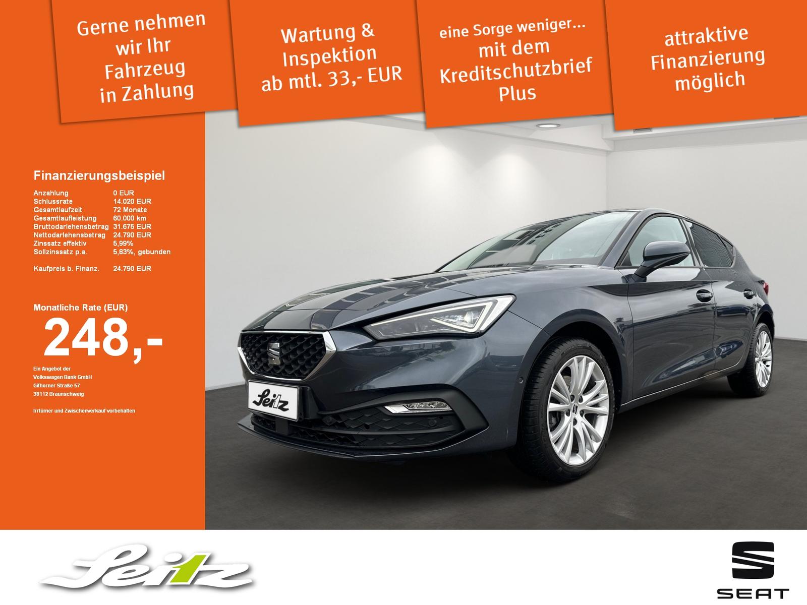 Seat Leon 1.5 TSI Style *MATRIX*NAVI*KAMERA*