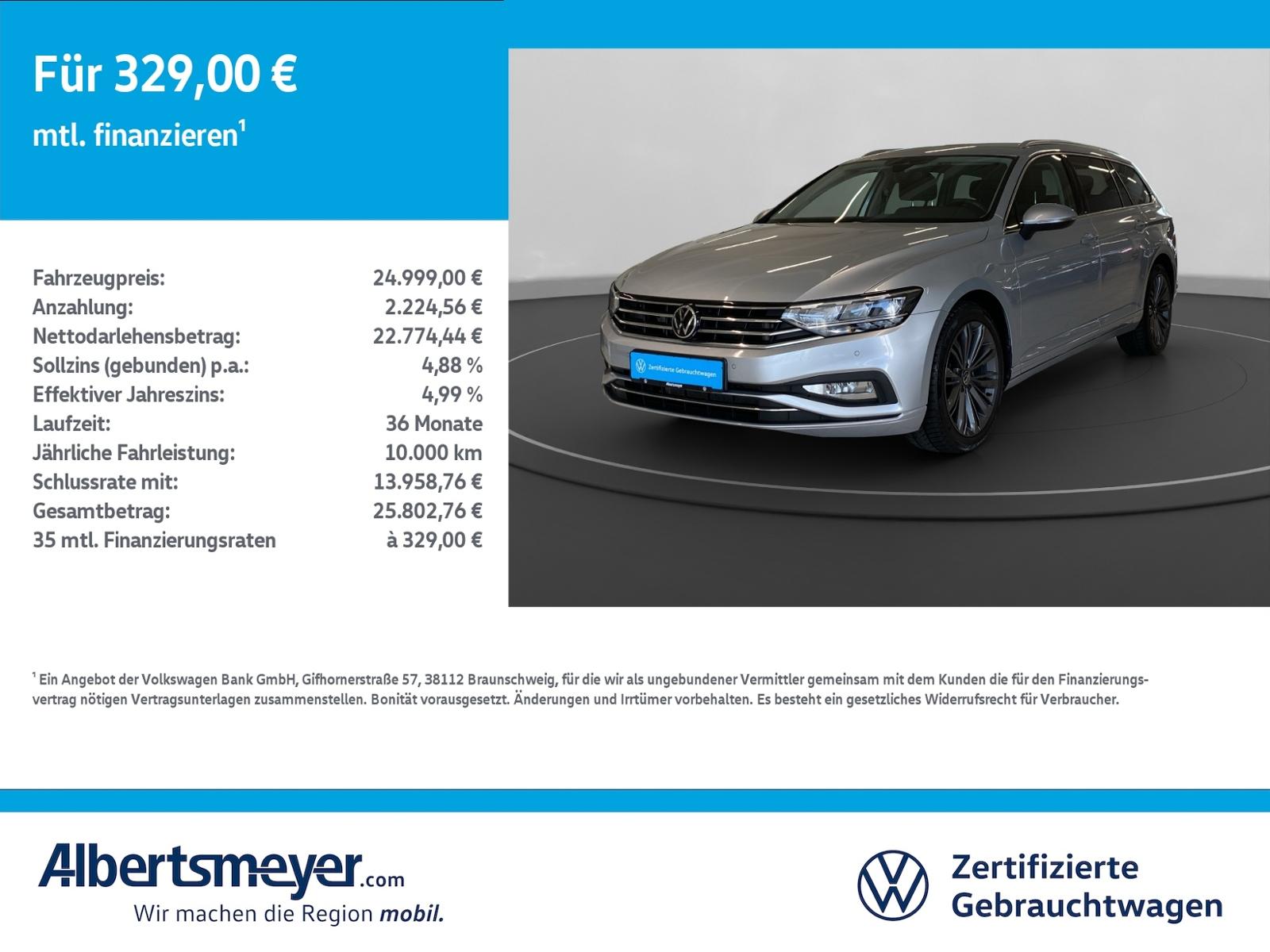 Volkswagen Passat Variant 2.0 TDI Business +DSG+NAVI+LED