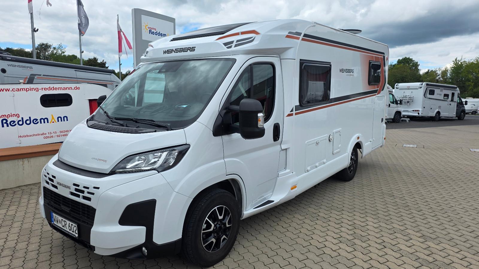 Weinsberg Pepper 600 MEG,Solar,SAT,LiFePO4-Batterie,Navi