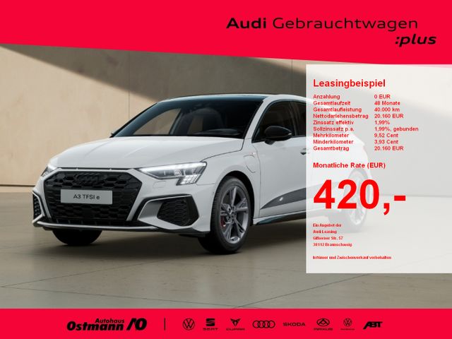 Audi A3 Sportback 45 TFSIe S Line AHK/Matrix/HUD/Pano