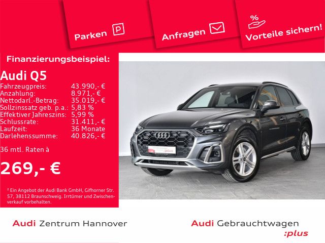 Audi Q5 S line 40 TDI quattro AHK LED Kamera virtual