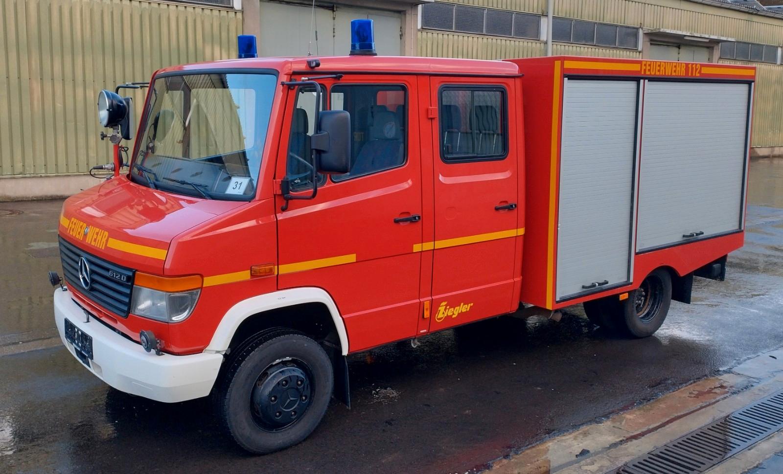 Mercedes-Benz Vario 612 D Feuerwehr TSF-W Ziegler Aufbau