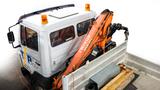 Mercedes-Benz LKW 1117 ATLAS KRAN AUFBAU LADEFLÄCHE mit RAMPE - Mercedes-Benz 1117