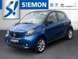 Smart forfour 1.0 passion PDC hi SHZ Klima AUX Bluetoo - Smart: Blau