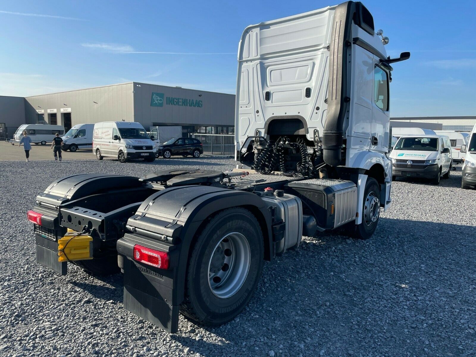 Fahrzeugabbildung Mercedes-Benz Actros 1846 LS Stream Space  Kipphydraulik