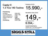 Renault Captur II 1.3 TCe 140 Techno LED*NAV*SHZ*SPUR*PD - gebrauchte Renault Captur aus dem Jahr 2024