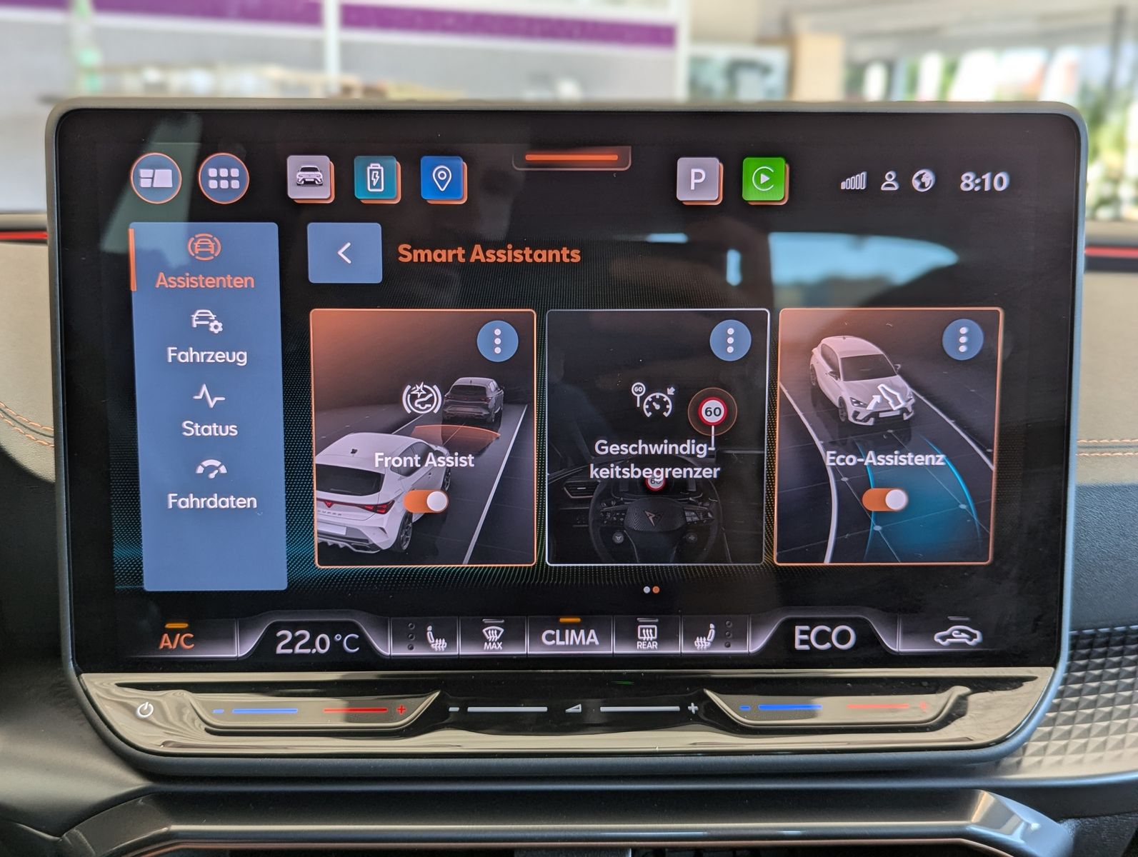Fahrzeugabbildung CUPRA Leon 1.5 e-Hybrid Matrix Edge-Intelligent-Paket