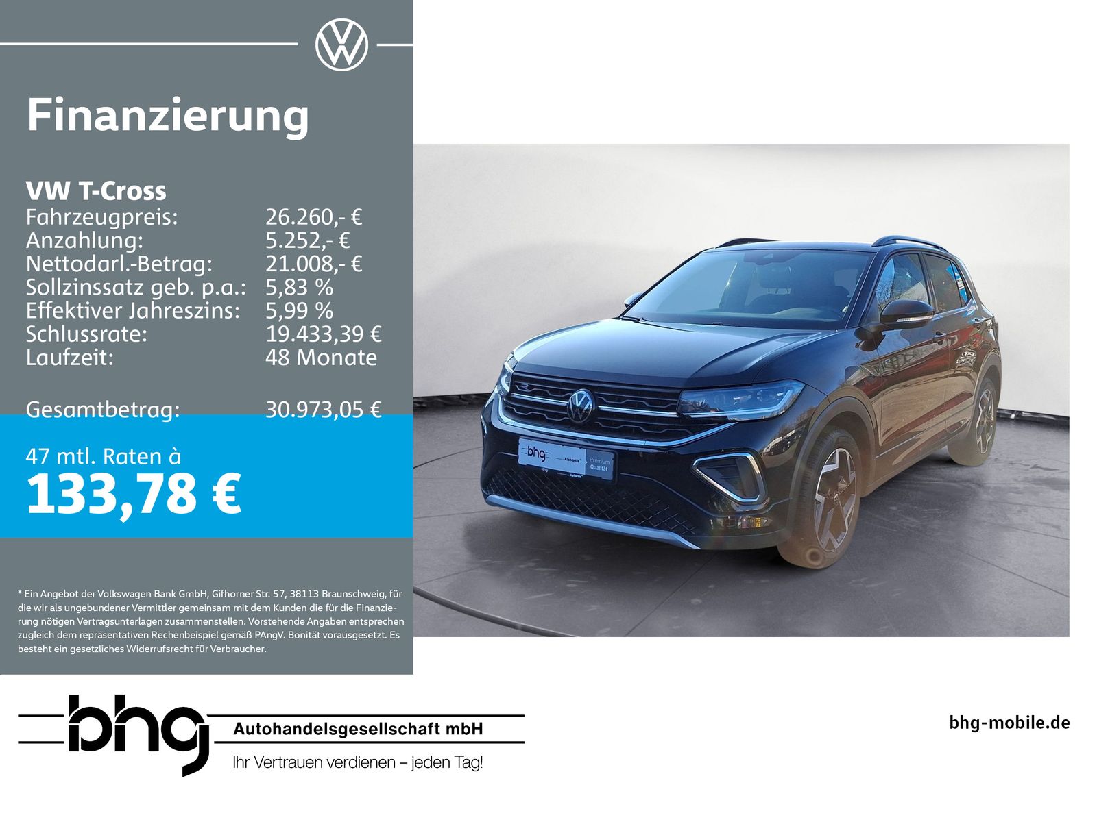 Volkswagen T-Cross 1.5 TSI ACT OPF DSG R-Line