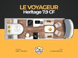 Le Voyageur Heritage 7.9 CF LUXUSPAKET+SAT+TV+KLIMA+170PS - Le Voyageur Wohnwagen & Wohnmobile