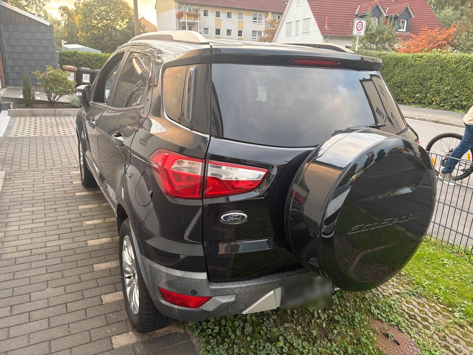 Ford EcoSport 2015 — rear view