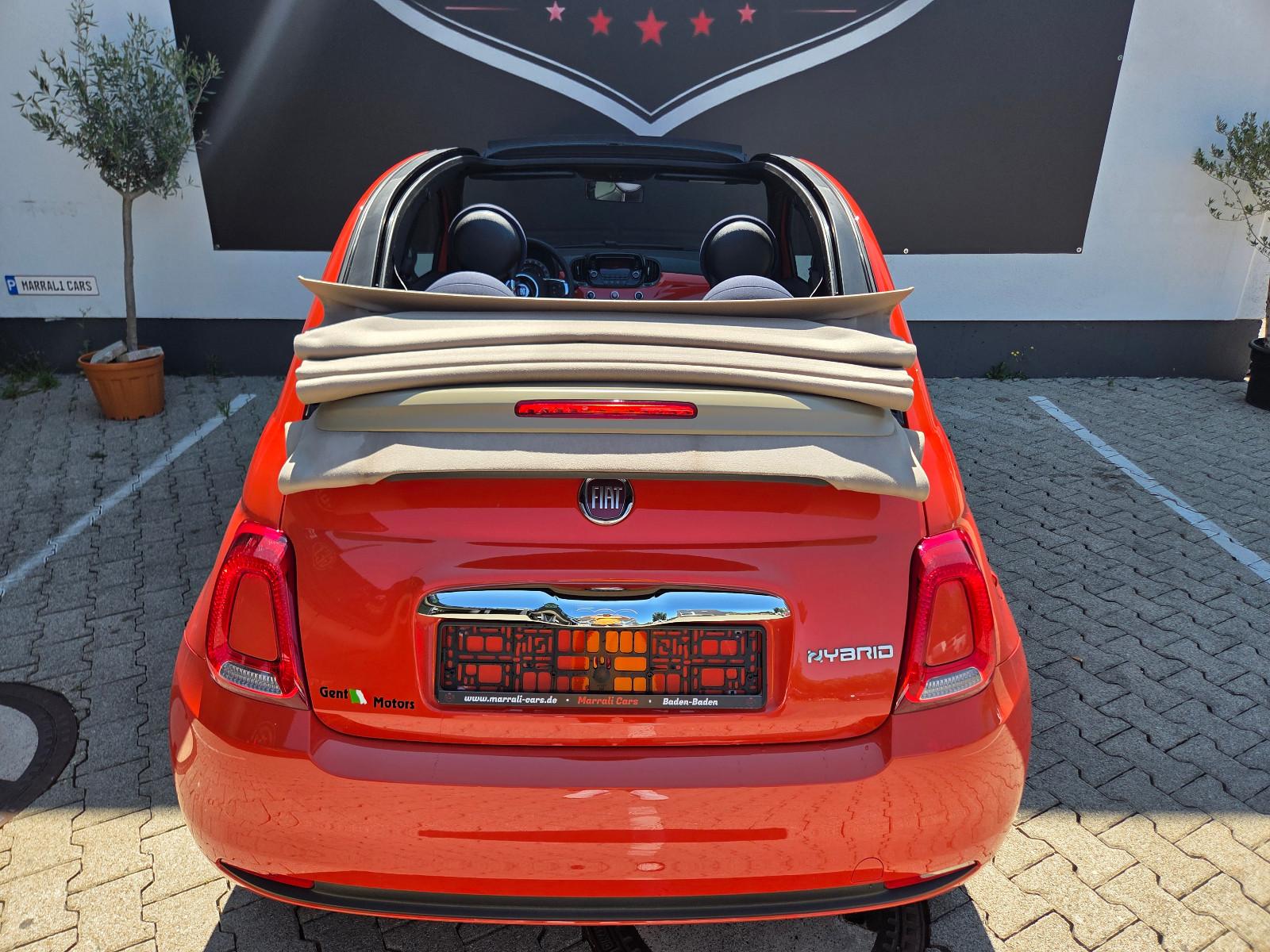 Fiat 500C 1.0 Mild-Hybrid Lounge ARANCIO*CABRIO*BEIG