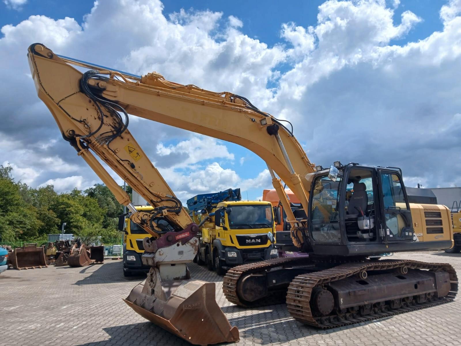 Hitachi ZX 300LCN-6   Topcon MC-i4