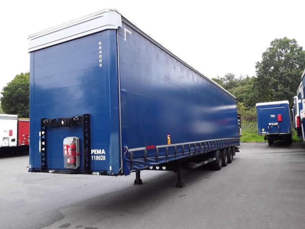 Kögel Curtainsider Std. Schiebeverdeck u. Hubdach
